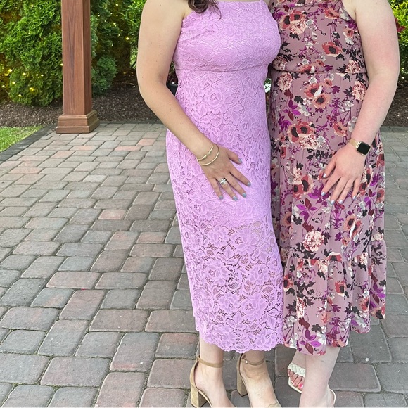 BHLDN Maria Sleeveless Lace Midi Dress - Picture 7 of 7